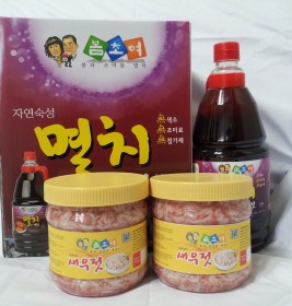 멸치액젓2kg1*새우젓1kg2